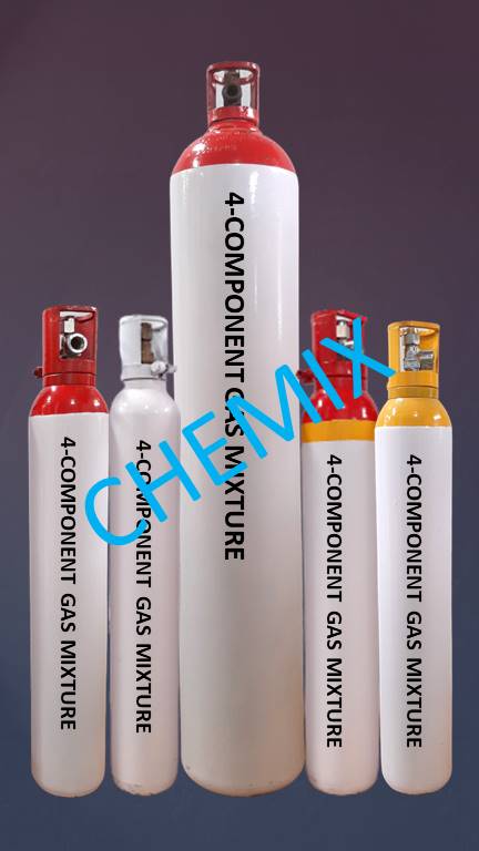 4-Component Gas Mixture of Chemix Specialty Gases
